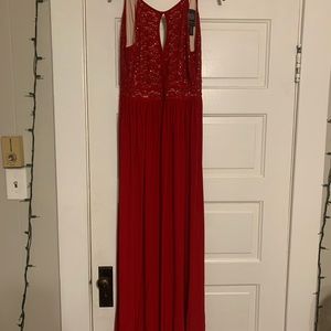 long red dress/gown